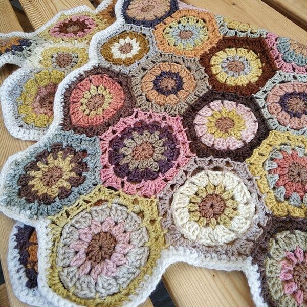 Hexagon blanket